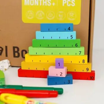 Tooky Toy Montessori  Educational Play Box - განსავითარებელი სათამაშო, 5 image