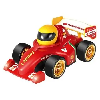 Formula 1 RC Drift Car Red - სათამაშო მანქანა დისტანციური მართვით, 2 image