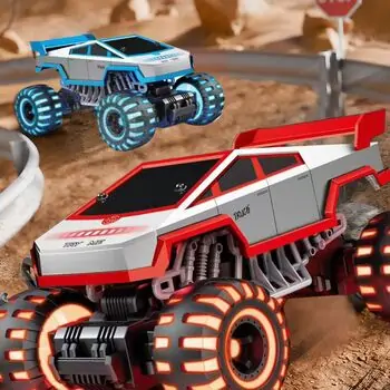Monster RC Control Car With Lights - სათამაშო მანქანა დისტანციური მართვით და განათებით, 5 image