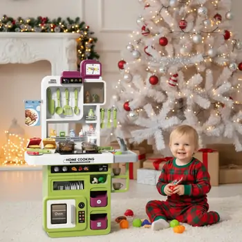 Home Kitchen Set With Spray - სათამაშო სამზარეულო, 2 image