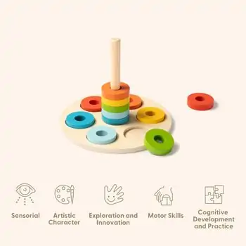 Tooky Toy Educational Play Box - განსავითარებელი სათამაშო, 7 image