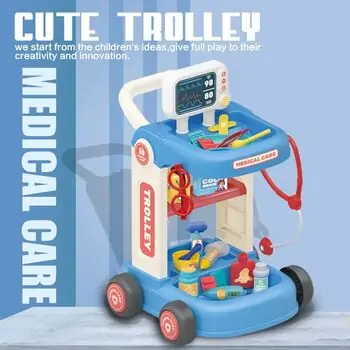 Medical Care Cute Trolley - სათამაშო საექიმო ნაკრები, 3 image