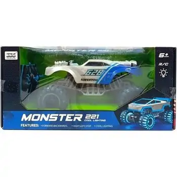 Tire Control Car With Lights - სათამაშო მანქანა დისტანციური მართვით და განათებით, 3 image