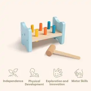 Tooky Toy Educational Play Box - განსავითარებელი სათამაშო, 13 image