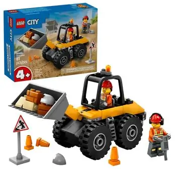 Lego City 60450 Yellow Construction Wheel Loader