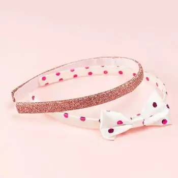 Party Set Combined headbands Pink - საბავშვო თმის აქსესუარი