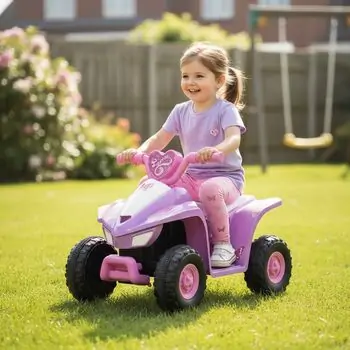 Little Princess Quad Pink - ელექტრო კვადროციკლი, 2 image