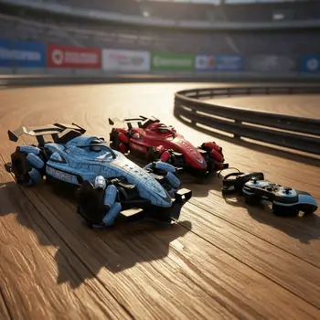 Stunt Racing Car with Remote Control And Spary  - სათამაშო მანქანა დისტანციური მართვით და ორთქლის ფუნქციით, 2 image