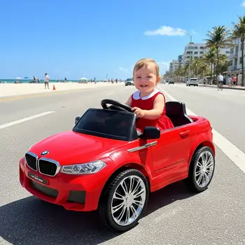 BMW Car Red - ელექტრო მანქანა