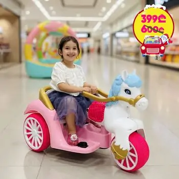 Fairytale Unicorn Carriage - ელექტრო უნიქორნის ეტლი, 3 image