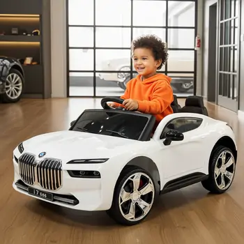 BMW I7 Electric Car White - ელექტრო მანქანა