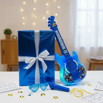 Amazing Lighting Guitar Singer Star - სათამაშო გიტარა განათებით