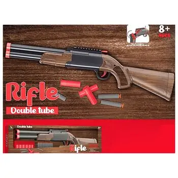 Double Tube Hunting Rifle - სათამაშო ორ ლულიანი სანადირო თოფი