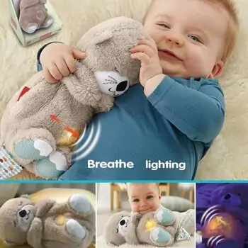 Breathing Plush Toy With Light - რბილი სათამაშო სუნთქვის ფუნქციით და განათებით, 6 image