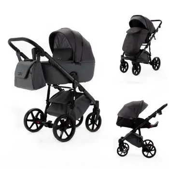 Adamex Nola Natura 3 in 1 Stroller Stone - საბავშვო ეტლის კომპლექტი, 2 image