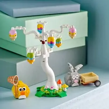 Lego 40808 Easter Bunny and Chick Egg Hunt, 5 image