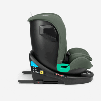 Kikkaboo i-Reverse i-SIZE Army Green - მანქანის სავარძელი (ქარსითი), 4 image