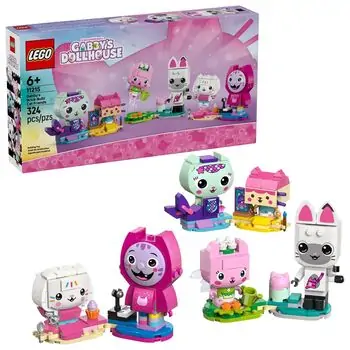 Lego Gabby's Dollhouse 11215 Gabby's Brick-Built Cat Friends