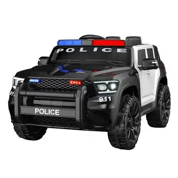 Police Car Black - ელექტრო მანქანა, 6 image