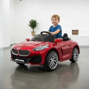 BMW Z4 Electric Car Painting Red - ელექტრო მანქანა, 11 image