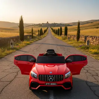 Mercedes Benz Red - ელექტრო მანქანა, 13 image