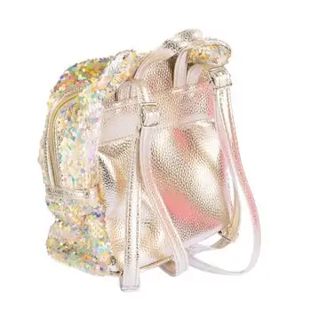 Girabrilla mini backpack kitty Gold - საბავშვო ჩანთა, 4 image