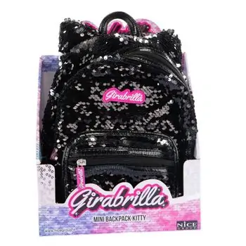 Girabrilla mini backpack kitty Black-საბავშვო ჩანთა, 8 image