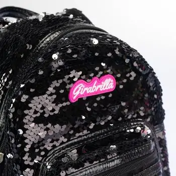 Girabrilla mini backpack kitty Black-საბავშვო ჩანთა, 4 image