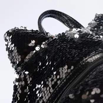 Girabrilla mini backpack kitty Black-საბავშვო ჩანთა, 3 image