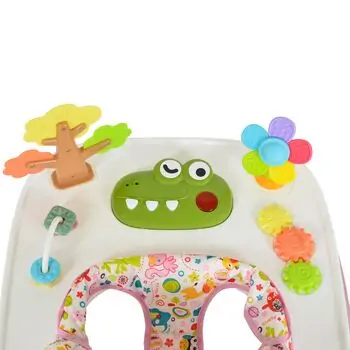 Moni Baby walker Forest pink - ჭოჭინა, 7 image