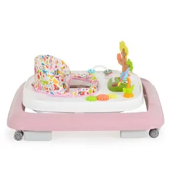 Moni Baby walker Forest pink - ჭოჭინა, 6 image