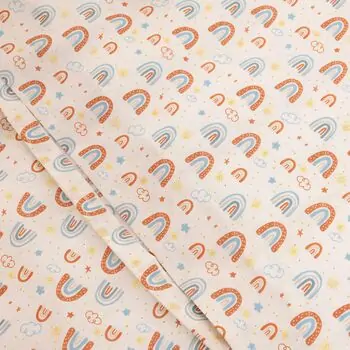 Yuar Baby 3 pcs Bedding set Rainbow - ახალშობილის საწოლის თეთრეულის კომპლექტი, 2 image