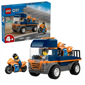 LegoCity 60491 Motorcycle Transporter