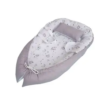 Yuar Baby Baby Nest Grey Space - ახალშობილის ბუდე