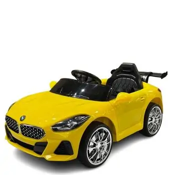 BMW Electric Car Yellow - ელექტრო მანქანა