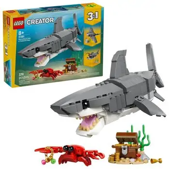 Lego Creator 31381 Fierce Shark with a Treasure Chest