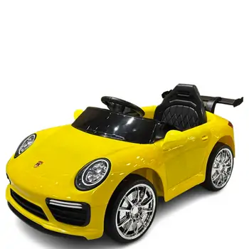 Porsche Sport Car Yellow - ელექტრო მანქანა, 4 image