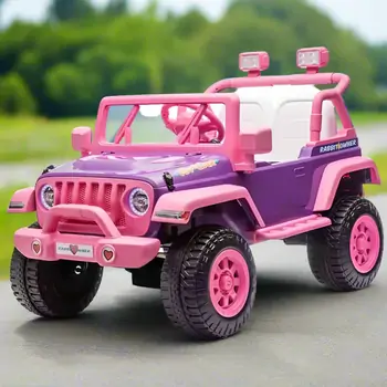 Electric Jeep Barbie Pink-ელექტრო ბარბის მანქანა, 5 image