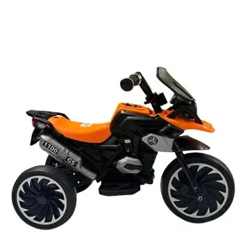 Electric Motorcycle GS 1100 Orange - ელექტრო მოტოციკლი კაუჩუკის საბურავებით, 4 image