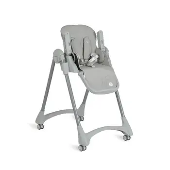 Moni High chair Rico grey - საკვები სკამ-მაგიდა, 3 image
