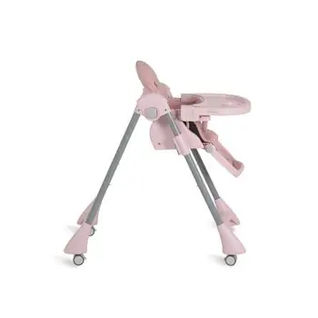 Moni High chair Rico Pink - საკვები სკამ-მაგიდა, 8 image