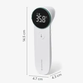 KikkaBoo Infrared thermometer Mint - თერმომეტრი, 6 image