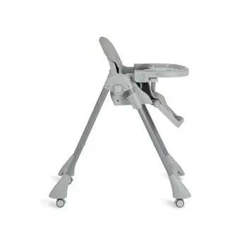 Moni High chair Rico grey - საკვები სკამ-მაგიდა, 4 image
