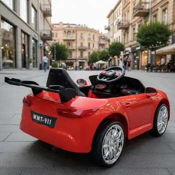Porsche Sport Car Red - ელექტრო მანქანა, 3 image