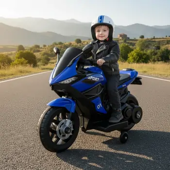 Sport Moto 01 Blue - ელექტრო მოტოციკლი