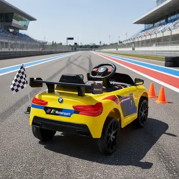 BMW Sport Car Yellow - ელექტრო მანქანა, 3 image