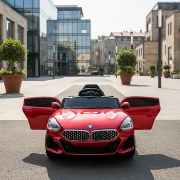 BMW Sport Car Painted Red ელექტრო მანქანა, 2 image