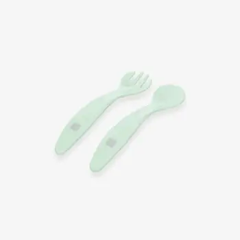 KikkaBoo Bowl 4in1 Feed-me-up Mint ჩვილის თასი აქსესუარებით, 6 image