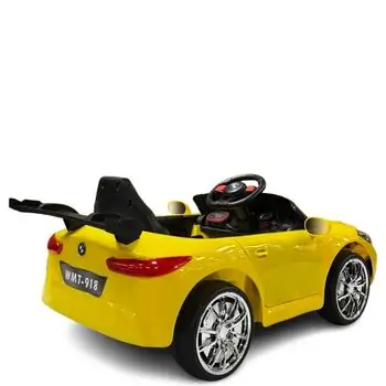 BMW Electric Car Yellow 1 Motor - ელექტრო მანქანა, 2 image