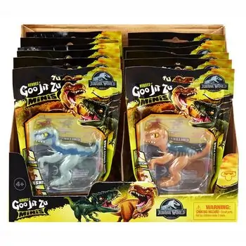 Goo Jit Zu Jurassic Mini Dino Toy Figure - სათამაშო მინი დინოზავრის ფიგურები